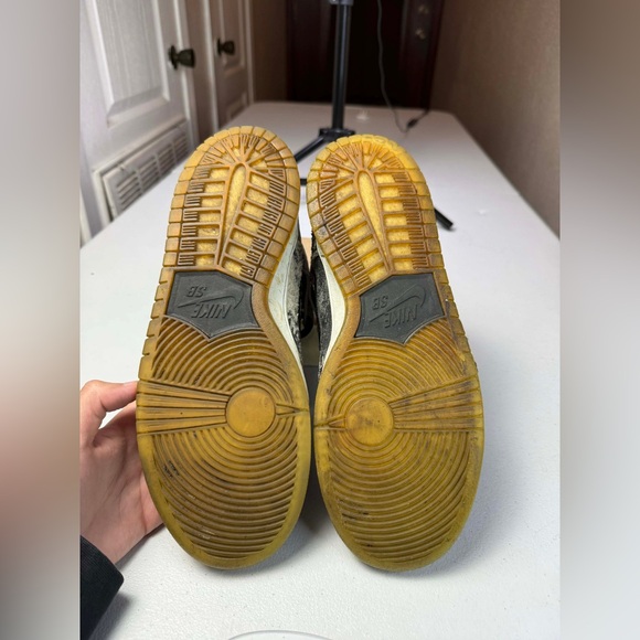 Nike Dunk High Premium SB Salt Stain 2014 - Size 9 - 313171 024 - Picture 7 of 16